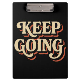 レトロビベス – ヴィンテージタイポグラフィアート クリップボード