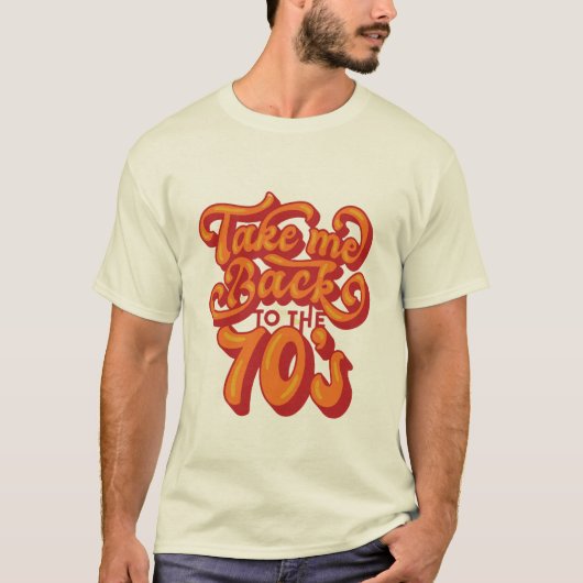 レトロビベス – 70sスローバックティー tシャツ (正面)