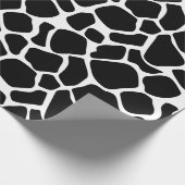 レトロビベ素朴ー牛隠しアニマルプリントパターン ラッピングペーパー (角)