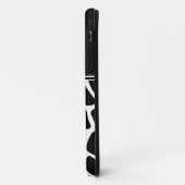 レトロビベ素朴ー牛隠しアニマルプリントパターン Case-Mate iPhoneケース (裏面/左)