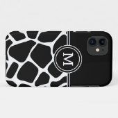 レトロビベ素朴ー牛隠しアニマルプリントパターン Case-Mate iPhoneケース (裏面(横))