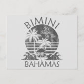 レトロビミニバハマハガードバケーションクルーズ ポストカード (正面)