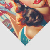 レトロビューティフルアメリカンガール 薄葉紙 (詳細)