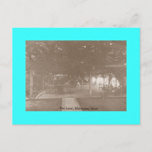 レトロビューハワイキホノルルハガキ ポストカード (正面)