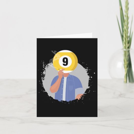 レトロビリヤードSnookerビリヤード9 Ll Player Cue S カード (正面)