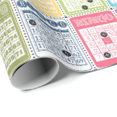 レトロビンゴ ラッピングペーパー (ロールコーナー)