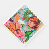 レトロビンテージクリスマスガールベーキングパーティー (コーナー)