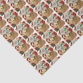 レトロビンテージクリスマスサンタタイルパーティー  薄葉紙 (詳細)