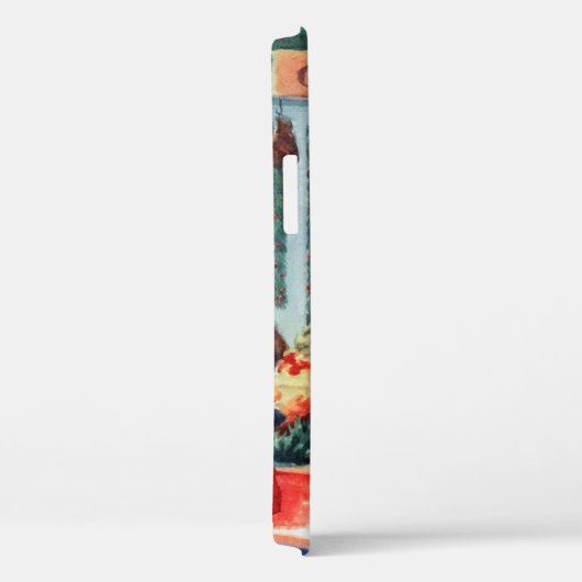 レトロビンテージクリスマスショッピング Case-Mate iPhoneケース (裏面 / 右)