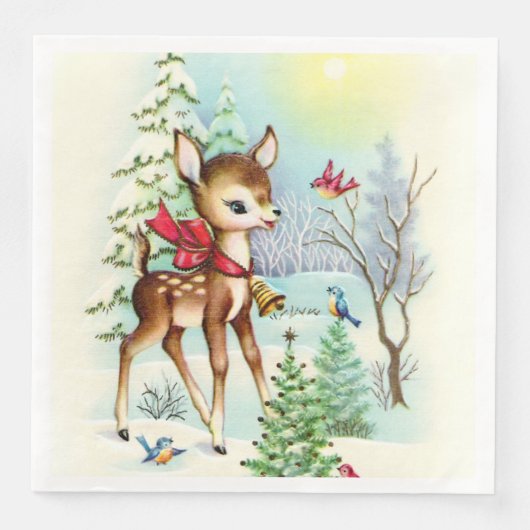 レトロビンテージクリスマスホリデーディアーパーティー (正面)