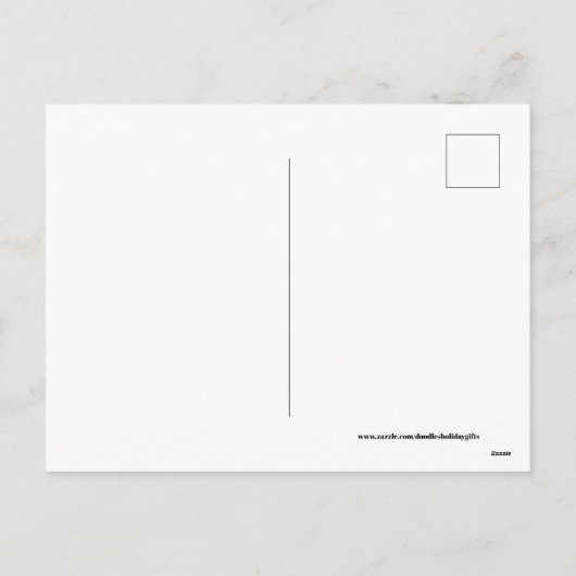 レトロビンテージ 赤ちゃんの初めてのイースター ポストカード (裏面)