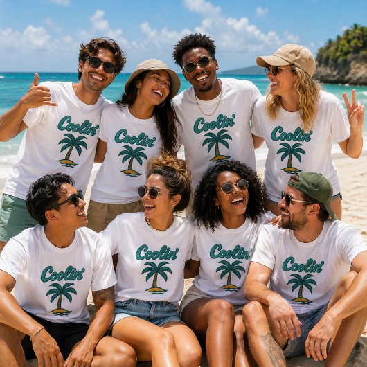 レトロビーチの雰囲気 COOLIN' Tシャツ