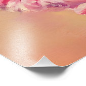 レトロビーチガールとフローラサングラス フォトプリント            (角)