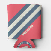 レトロビーチクストライプラブ名 缶クーラー (裏面)