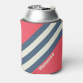 レトロビーチクストライプラブ名 缶クーラー (缶裏面)