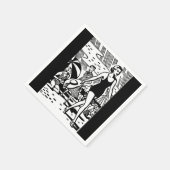 レトロビーチベビーペーパーナプキン スタンダードカクテルナプキン (角)