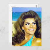 レトロビーチモデルファンタジー絵葉書 ポストカード (正面/裏面)