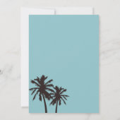 レトロビーチ50周年パーティの招待状 招待状 (裏面)