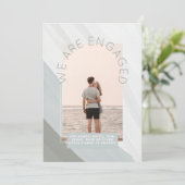 レトロビーチVibeの結婚文房具の写真 招待状 (スタンド正面)