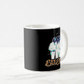 レトロビーティーズジーズ漫画ファンギフト コーヒーマグカップ (正面右)