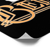 レトロビーティーズジーズ漫画ファンギフト ポスター (角)