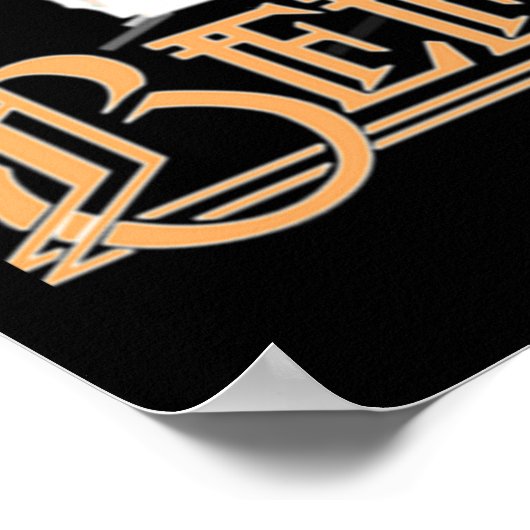 レトロビーティーズジーズ漫画ファンギフト ポスター (角)