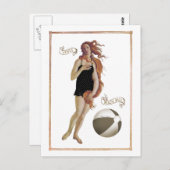 レトロビーナスハガキ ポストカード (正面/裏面)