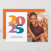 レトロビーブス卒業お祝いパーティー 案内状 (正面/裏面)