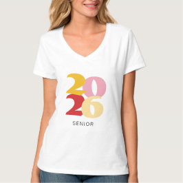 レトロビーブス卒業2024シニアイパーソナライズされたアン Tシャツ
