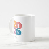 レトロビーブス2025年卒業クラス コーヒーマグカップ (正面左)