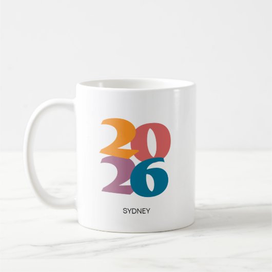 レトロビーブス2025年卒業クラス コーヒーマグカップ (左)