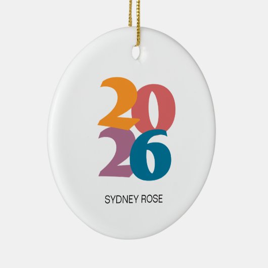 レトロビーブス2025年卒業クラス セラミックオーナメント (右)