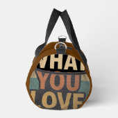 レトロビーブズ – 愛することをする ダッフルバッグ (右)