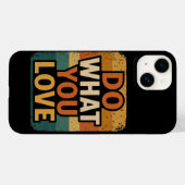 レトロビーブズ – 愛することをする Case-Mate iPhoneケース (裏面 (横))