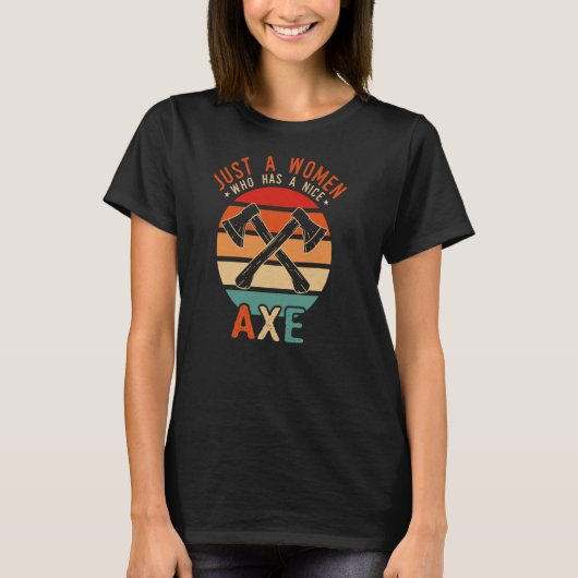 レトロビールとAxが間違ったAxに何を投げ込む Tシャツ (正面)