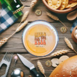 レトロビールテイスティングパーティー ラウンドペーパーコースター<br><div class="desc">レトロビール試飲パーティーコースターは、イベントの仕様に合わせてカスタマイズ可能。</div>