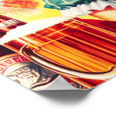 レトロビールピンアップガール ポスター (角)