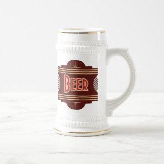 レトロビールロゴスタイン ビールジョッキ