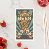 レトロビール愛好家パーティー紙 (インサイチュ)