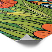 レトロビーロードトリップポスター ポスター (角)