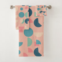 レトロピカラフルックモダンス幾何学模様