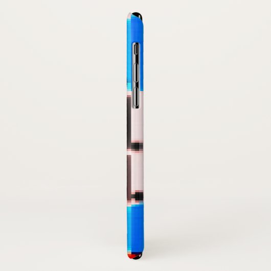 レトロピクセル警察の車のカバー Case-Mate iPhoneケース (裏面/左)