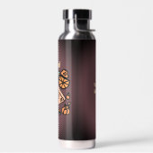 レトロピザとカボチャのツイスト ウォーターボトル (左面)