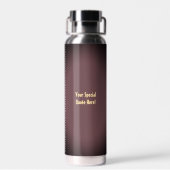 レトロピザとカボチャのツイスト ウォーターボトル (背面)