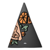 レトロピザとカボチャのツイスト パーティーハット (右)