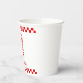 レトロピザパーティー紙カップ 紙コップ (左)