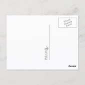 レトロピザ ポストカード (裏面)