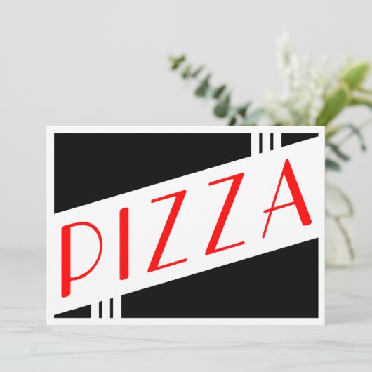 レトロピザ 招待状 (スタンド正面)