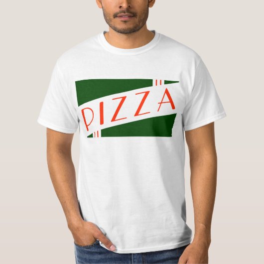 レトロピザ Tシャツ (正面)