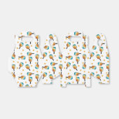 レトロピックボールパドル&ボールパターン フェイバーボックス (折り畳みなし)